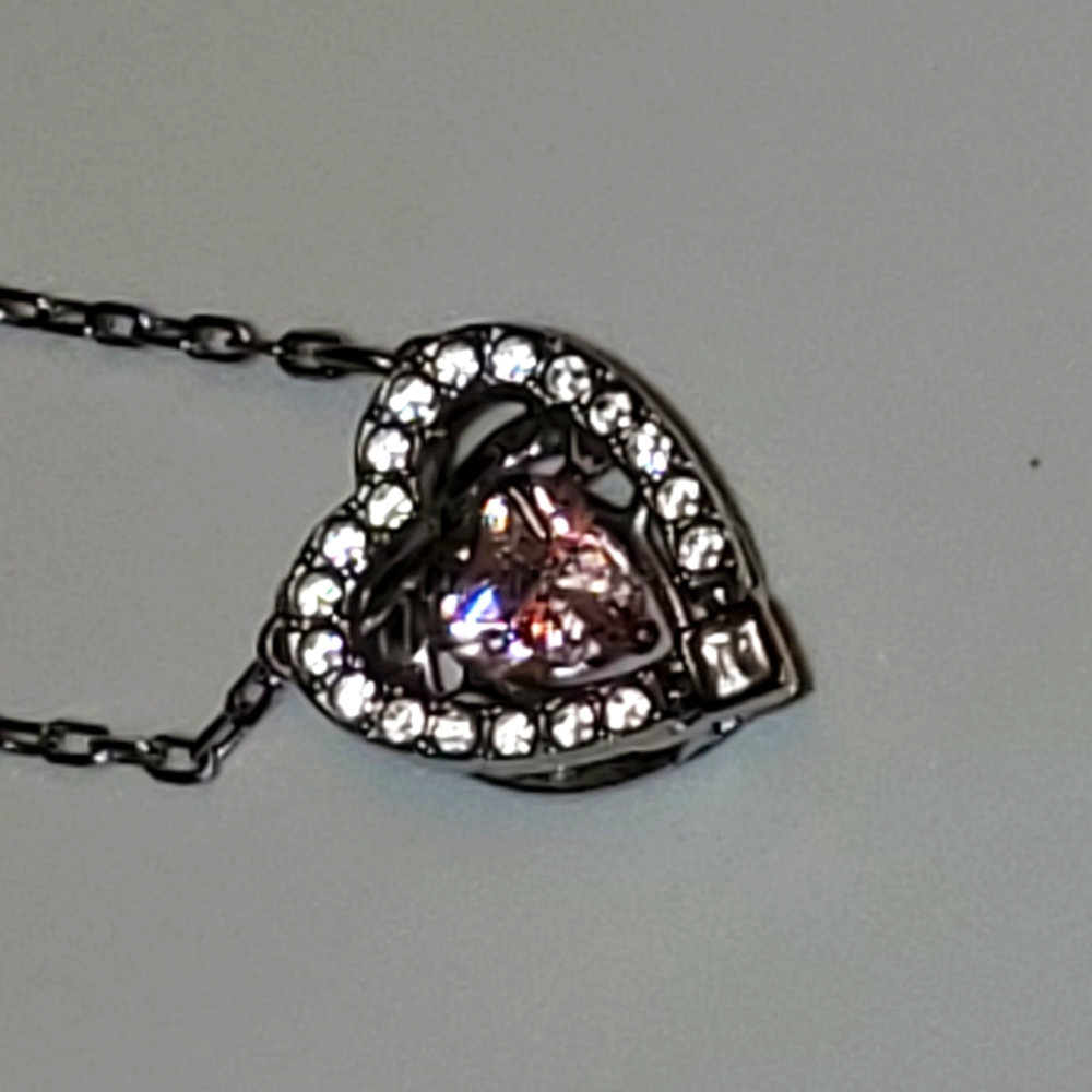 Swarovski heart necklace